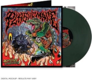 Plaguemace - Reptilian Warlord (Reptilian Green i gruppen VINYL / Hårdrock hos Bengans Skivbutik AB (5505830)