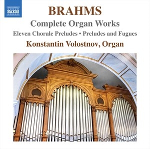 Brahms Johannes - Complete Organ Works i gruppen VI TIPSAR / Julklappstips CD hos Bengans Skivbutik AB (5506098)