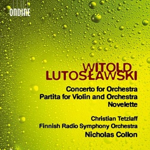 Lutoslawski Witold - Concerto For Orchestra Partita For i gruppen VI TIPSAR / Julklappstips CD hos Bengans Skivbutik AB (5506103)