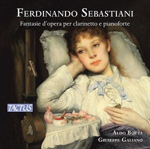 Sebastiani Ferdinando - Fantasie D'opera Per Clarinetto E P i gruppen Externt_Lager / Naxoslager hos Bengans Skivbutik AB (5506135)