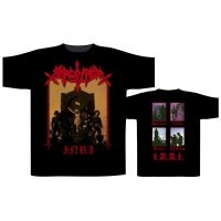 Sarcofago - T/S I.N.R.I. Cover (L) i gruppen MERCHANDISE / T-shirt / Hårdrock hos Bengans Skivbutik AB (5506449)