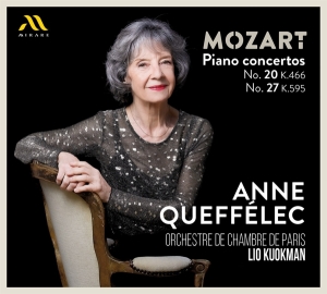 Anne Queffelec - Mozart Klavierkonzerte Kv 466 & 595 i gruppen VI TIPSAR / Julklappstips CD hos Bengans Skivbutik AB (5506487)