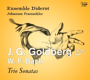 Ensemble Diderot - J.G. Goldberg & W.F. Bach: Trio Sonatas i gruppen VI TIPSAR / Julklappstips CD hos Bengans Skivbutik AB (5506490)