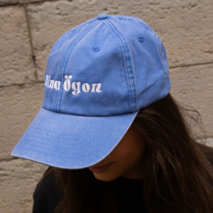 Dina Ögon - Cap - Vintage Style Cornflower (Blue) i gruppen MERCHANDISE / Keps / Pop-Rock hos Bengans Skivbutik AB (5506553)
