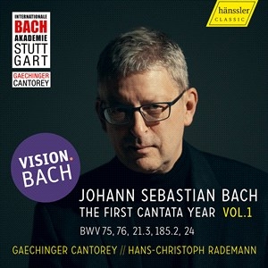 Gaechinger Cantorey Natasha Schnur - J. S. Bach: The First Cantata Year i gruppen Externt_Lager / Naxoslager hos Bengans Skivbutik AB (5507189)