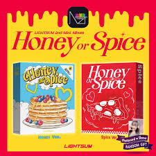 Lightsum - Honey Or Spice (Random Ver.) i gruppen ÖVRIGT / K-Pop Kampanj 15 procent hos Bengans Skivbutik AB (5507669)