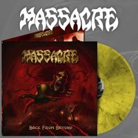 Massacre - Back From Beyond (Yellow Marbled Vi i gruppen VI TIPSAR / Julklappstips Vinyl hos Bengans Skivbutik AB (5508474)