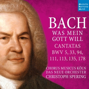 Spering Christoph - Bach: Was Mein Gott Will - Cantatas Bwv 5, 33, 94, 111, 113, 135, 178 i gruppen CD / Klassiskt hos Bengans Skivbutik AB (5508857)