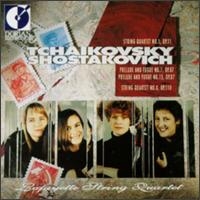 Tschaikowsky/Schostakowitsch - String Quartet No 1 i gruppen VI TIPSAR / Julklappstips CD hos Bengans Skivbutik AB (5509043)