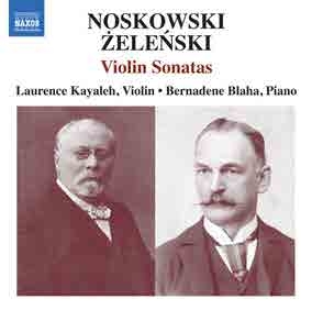 Noskowski Zygmunt Zelenski Wlady - Noskowski: Violin Sonata In A Minor i gruppen VI TIPSAR / Julklappstips CD hos Bengans Skivbutik AB (5509052)