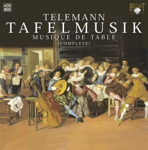 Telemann G P - Tafelmusik (Complete) i gruppen CD / Klassiskt hos Bengans Skivbutik AB (5509873)