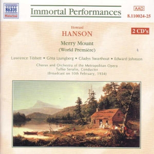 Hanson Howard - Merry Mount i gruppen CD / Klassiskt hos Bengans Skivbutik AB (5510029)