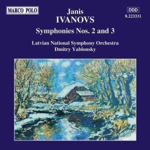 Ivanovs Janis - Sym 2 3 i gruppen CD / Klassiskt hos Bengans Skivbutik AB (5510046)