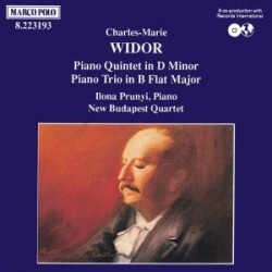 Widor Charles-Marie - Piano Quintet In D Minor, Piano Tri i gruppen CD / Klassiskt hos Bengans Skivbutik AB (5510091)