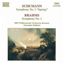 Brahms / Schumann - Symphony No. 1 / Symphony No. 1 i gruppen VI TIPSAR / Julklappstips CD hos Bengans Skivbutik AB (5511005)