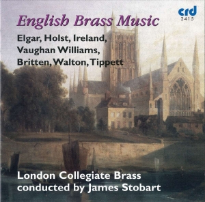 London Collegiate Brass James Stob - English Brass Music i gruppen MUSIK / CD-R / Klassiskt hos Bengans Skivbutik AB (5513454)
