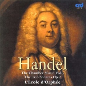 Handel G F - Chamber Music, Vol. 3: Trio Sonatas i gruppen MUSIK / CD-R / Klassiskt hos Bengans Skivbutik AB (5513507)