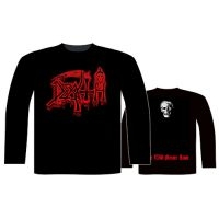 Death - L/S Life Will Never Last (L) i gruppen MERCHANDISE / T-shirt / Hårdrock hos Bengans Skivbutik AB (5513750)