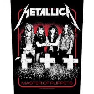 Metallica - Back Patch - Master Of Puppets Band i gruppen MERCHANDISE / Tygmärke / Hårdrock hos Bengans Skivbutik AB (5513761)