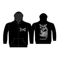 Mayhem - Zip Hood - Pure Fucking Armageddon i gruppen MERCHANDISE / Hoodies / Hårdrock hos Bengans Skivbutik AB (5514114)