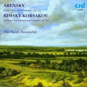 Arensky / Rimsky-Korsakov - Piano Trio No.1 / Wind Quintet 1876 i gruppen MUSIK / CD-R / Klassiskt hos Bengans Skivbutik AB (5514164)