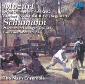 Mozart / Schumann - Wind Quintet K452 & Clarinet Trio K i gruppen MUSIK / CD-R / Klassiskt hos Bengans Skivbutik AB (5514166)