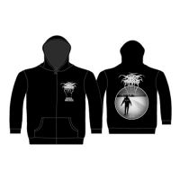 Darkthrone - Zip Hood Astral Fortress (L) i gruppen MERCHANDISE / Hoodies / Hårdrock hos Bengans Skivbutik AB (5514610)