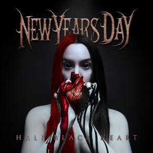 New Years Day - Half Black Heart i gruppen VI TIPSAR / Fredagsreleaser / Fredag Den 1:a Mars 2024 hos Bengans Skivbutik AB (5514656)