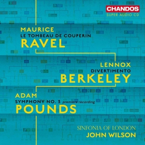 Lennox Berkeley Adam Pounds Mauri - Ravel, Berkeley & Pounds: Orchestra i gruppen MUSIK / SACD / Klassiskt hos Bengans Skivbutik AB (5515693)