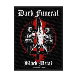 Dark Funeral - Black Metal Standard Patch i gruppen MERCHANDISE / Tygmärke / Hårdrock hos Bengans Skivbutik AB (5516856)