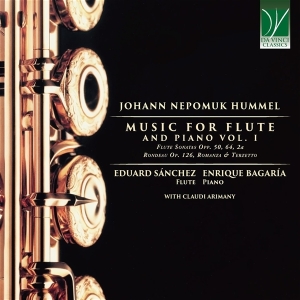 Eduard Sánchez & Enrique Bagaría & Claudi Arimany - Johann Nepomuk Hummel: Music For Flute And Piano Vol.1 i gruppen VI TIPSAR / Fredagsreleaser / Fredag Den 23:e Februari 2024 hos Bengans Skivbutik AB (5517675)