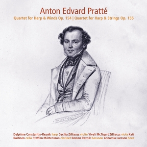 Anton Edvard Pratte - Quartets For Harp & Winds/Strings i gruppen CD / Nyheter hos Bengans Skivbutik AB (5518000)