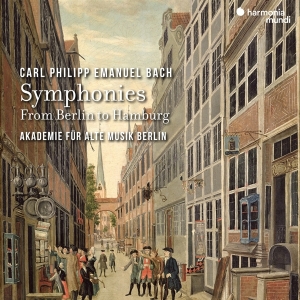 Akademie Fur Alte Musik Berlin & Georg Kallweit & Mayumi Hirasaki - Carl Philipp Emanuel Bach: Symphonies - From Berlin To Hamburg i gruppen VI TIPSAR / Julklappstips CD hos Bengans Skivbutik AB (5518095)