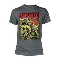 Exploited The - T/S Punks Not Dead (L) i gruppen MERCHANDISE / T-shirt / Pop-Rock hos Bengans Skivbutik AB (5518419)