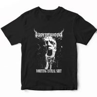 Wormwood - T/S Vomiting Astral Shit (S) Black i gruppen MERCHANDISE / Accessoarer / Hårdrock hos Bengans Skivbutik AB (5518819)