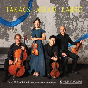 Takacs Quartet - Takacs Assad Labro i gruppen CD / Nyheter hos Bengans Skivbutik AB (5519149)