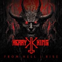 King Kerry - From Hell I Rise (Dark Red/Orange Marbled Vinyl) i gruppen ÖVRIGT / Kommande produkter - 10 procent hos Bengans Skivbutik AB (5519379)