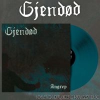 Gjendød - Angrep (Sea Blue Vinyl Lp) i gruppen VI TIPSAR / Julklappstips Vinyl hos Bengans Skivbutik AB (5519590)