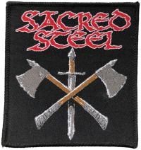 Sacred Steel - Patch Sword And Axes (9,9 X 9,2 Cm) i gruppen MERCHANDISE / Accessoarer / Hårdrock hos Bengans Skivbutik AB (5520418)