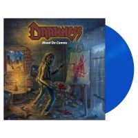Darkness - Blood On Canvas (Blue Vinyl Lp) i gruppen VI TIPSAR / Startsida - Vinyl Nyheter & Kommande hos Bengans Skivbutik AB (5520423)