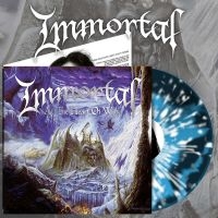 Immortal - At The Heart Of Winter (Black/Cyan i gruppen ÖVRIGT / Kommande produkter - 10 procent hos Bengans Skivbutik AB (5520519)