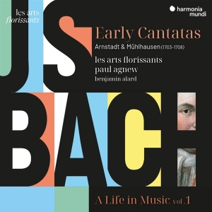 Les Arts Florissants & Paul Agnew & Benjamin Alard - J.S. Bach Early Cantatas: Arnstadt & Mühlhausen - A Life In Music Vol.1 i gruppen ÖVRIGT / Kommande produkter - 10 procent hos Bengans Skivbutik AB (5520571)