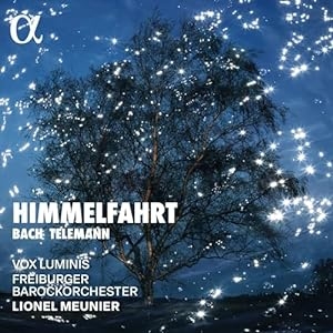 Vox Luminis Freiburger Barockorche - Bach & Telemann: Himmelfahrt i gruppen VI TIPSAR / Julklappstips CD hos Bengans Skivbutik AB (5521325)