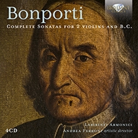 Francesco Bonporti - Complete Sonatas For 2 Violins & B. i gruppen VI TIPSAR / Startsida - CD Nyheter & Kommande hos Bengans Skivbutik AB (5522113)