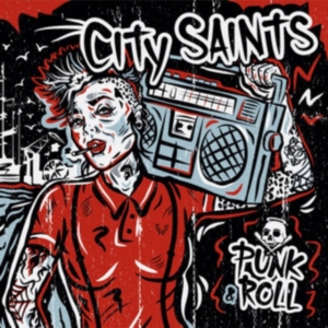 City Saints - Punk'n'roll (Splatter On Babyblue V i gruppen VINYL / Pop-Rock hos Bengans Skivbutik AB (5522252)
