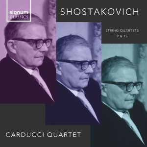 Dmitri Shostakovich - String Quartets Nos. 9 & 15 i gruppen CD / Klassiskt hos Bengans Skivbutik AB (5522420)