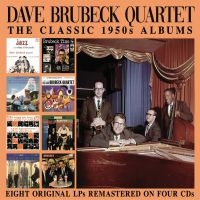 Dave Brubeck Quartet - Classic 1950S Albums The (4 Cd Box) i gruppen VI TIPSAR / Julklappstips CD hos Bengans Skivbutik AB (5522830)