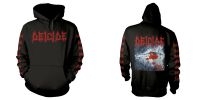 Deicide - Hood - Once Upon The Cross (L) i gruppen MERCHANDISE / Hoodies / Hårdrock hos Bengans Skivbutik AB (5523223)