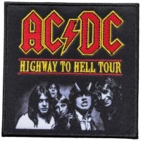 Ac/Dc - Patch Higway To Hell Tour (10 X 9,9 i gruppen MERCH / Minsishops-merch / Ac/Dc hos Bengans Skivbutik AB (5523486)