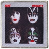 Kiss - Patch Dynasty (8,8 X 8,8 Cm) i gruppen MERCHANDISE / Accessoarer / Hårdrock hos Bengans Skivbutik AB (5523488)